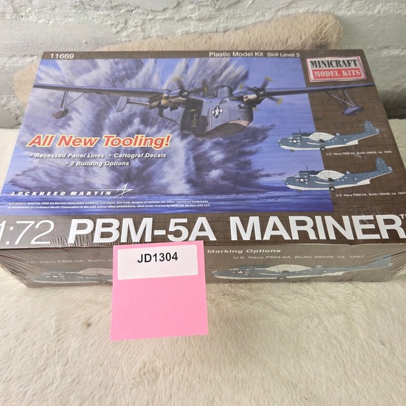 Minicraft 1:72 Scale PBM 5A Mariner Plastic Model Kit Skill Level‎ 3 New Tooling - Picture 9 of 10